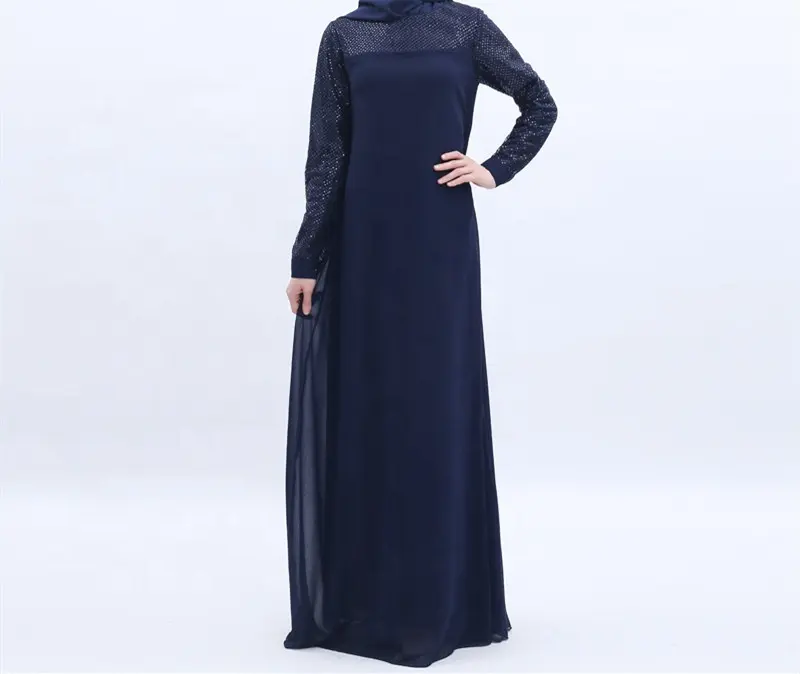 Ropo Dubai Belanja Online Polos Kaftan Burqa Gaun Ramping Perempuan Muslim Mesir 2021 Turkish Jubah Desain Abaya