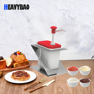 Dispensador de salsa de plástico Heavybao con soporte en Z para pizza y hamburguesas, dispensador de salsa de tomate, aceite, salsa de soja para comida rápida - Product Image 2