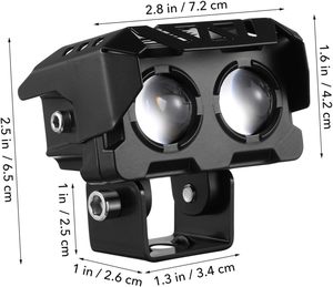 Luz Antiniebla para Motocicleta, Venta al por Mayor de Fábrica, Indicador LED para Motocicleta, Faro Delantero LED Blanco de 12v - Product Image 2