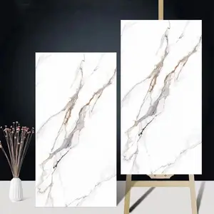 Factory Wholesale 750x1500 Floor And Wall Tiles Full Body Tile For Living Room Big Tile Marble Look