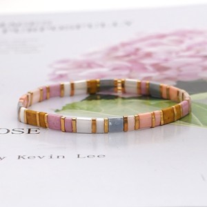 Go2boho Miyuki Bracelet pour dames extensible bohème <span class=keywords><strong>Tila</strong></span> perles bijoux - Product Image 6