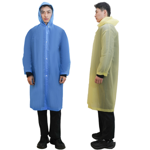 Prezzo diretto di fabbrica riutilizzabile EVA <span class=keywords><strong>donna</strong></span> Poncho pioggia lungo un pezzo pioggia Poncho leggero traspirante antipioggia da <span class=keywords><strong>donna</strong></span> - Product Image 3