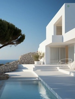 Casa Prefabricada de Lujo de Nuevo Diseño/Villa Prefabricada con Piscina