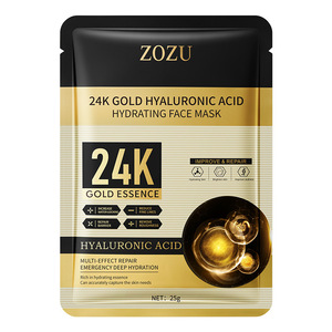 OEM ZOZU <span class=keywords><strong>meilleures</strong></span> ventes or acide hyaluronique organique hydratant réparation vitamine c soins de beauté ensemble série - Product Image 6
