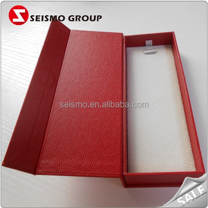 Boîte <span class=keywords><strong>d</strong></span>'<span class=keywords><strong>invitation</strong></span> de mariage en carton Imitation cuir de luxe - Product Image 4