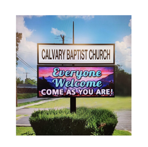 Écran LED portable extérieur de haute qualité P2.6 P2.9 P3.91 P4.81 pour la diffusion d'informations communautaires, les événements de la congrégation, le <span class=keywords><strong>duomo</strong></span>, l'église - Product Image 1