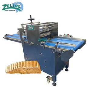 Machine à trancher le <span class=keywords><strong>pain</strong></span> automatique et continue <span class=keywords><strong>en</strong></span> acier inoxydable pour <span class=keywords><strong>boulangerie</strong></span> commerciale, coupe-<span class=keywords><strong>pain</strong></span> à épaisseur réglable, 1200 tranches par minute - Product Image 3