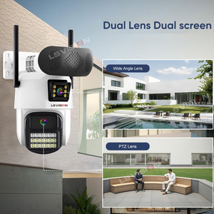LS VISION PTZ <strong>Wireless</strong> IP Security <strong>Camera</strong> Speaker for <strong>Bluetooth</strong> Supports Humanoid Detection Intelligent Sound Light Alarm Cloud - Product Image 6