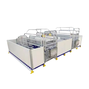 Cages de mise bas pour truies à double corps de style européen, vente chaude, équipement d'élevage porcin, cage automatique pour animaux - Product Image 1
