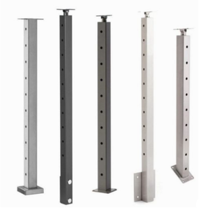 Lan can Matt Đen lan can nội thất văn phòng cầu thang thanh hàng rào Đơn giản ống thanh lan can khách sạn hiện đại biệt thự ngoài trời ban công bài - Product Image 6