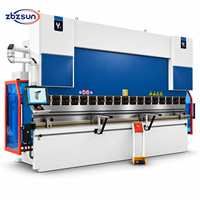 Presse plieuse hydraulique CNC de 40 tonnes à commande numérique pour le façonnage de tôles métalliques, avec arbre de torsion robuste de 5,5 kW et 1600 mm