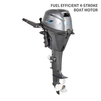 Moteur hors-bord marin Yamaha 20 CV 4 temps à essence haute puissance à refroidissement par eau pour la navigation quotidienne des navires marins