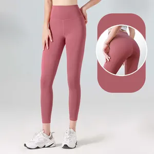 Thể Thao Yoga Quần Tùy Chỉnh 2024 Mới Thời Trang Leggins Phụ Nữ Tập Thể Dục Thoáng Khí Yoga Quần Xà Cạp