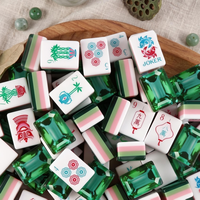 Juego de Mahjong Americano de Lujo: Recuerdo Corporativo con Logotipo Personalizado y Regalo Social Privado Premium para Eventos de Alto Nivel