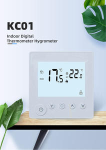 スマートホームサーモスタット電気ヒーター床下水暖房AC/HVACコントローラースチールABSオフィスビルディングジム - Product Image 5