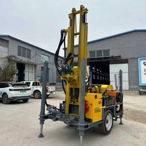 300m 유압 시추공 물 우물 드릴링 장비 물 우물 바퀴 유압 휴대용 드릴링 장비 기계 - Product Image 6