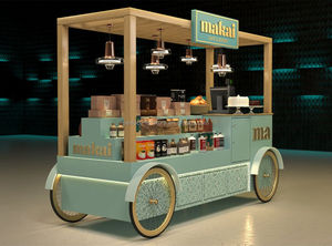 Carrito <span class=keywords><strong>de</strong></span> algodón móvil, carrito <span class=keywords><strong>de</strong></span> dulces con ruedas - Product Image 6