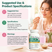 Capsules de soutien au bien-être des femmes 8-en-1 pour la santé quotidienne des femmes, complément nutritionnel, formule de bien-être multifonctionnelle