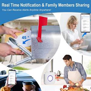 Alarma Inteligente para Buzón, WiFi Tuya, Alerta Inalámbrica para Buzón, Largo Alcance de 800 pies, Notificación en Tiempo Real por Aplicación, Sensor Impermeable para Buzón - Product Image 5