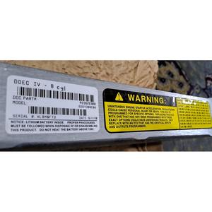 23519308ดีทรอยต์ DDEC4ชิ้นส่วนเครื่องจักรก่อสร้างมือสองสภาพใหม่ - Product Image 1