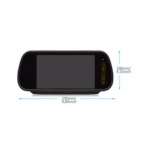 Écran de rétroviseur de voiture de 7 pouces pour caravane - Product Image 4