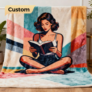 Tùy Chỉnh Ném Phim Hoạt Hình In Ấn Chăn Thiết Kế Chất Lượng Cao Bán Buôn Sang Trọng Cá Nhân Trọng Chăn Với Hình Ảnh Cho Mùa Đông - Product Image 1