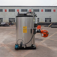 Generador de Vapor Vertical de Gas de Alto Rendimiento con Control Automático, Compacto, de 300 kg y 500 kg, para el Procesamiento de Arroz