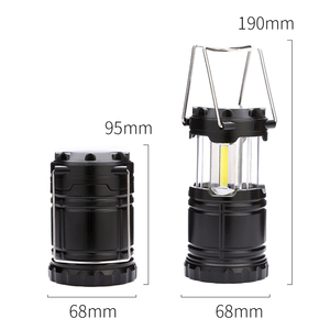 Regalo de negocios promocional, tienda impermeable para exteriores, colgante, portátil, telescópico, plegable, pequeña linterna LED para acampar - Product Image 4
