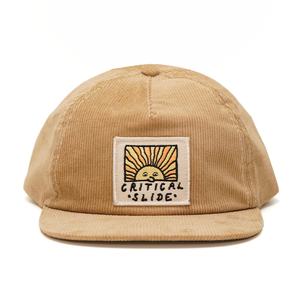 Casquettes Snapback en Corduroy à 5 Panneaux Personnalisées avec Logo Patch Tissé Casquettes Non Structurées - Product Image 5