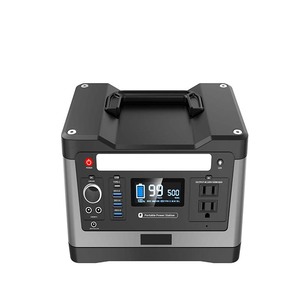 Station d'alimentation portable 500w 110v 220v, camping, urgence, maison, station d'alimentation solaire portable, alimentation portable, batterie Lifepo4 - Product Image 3