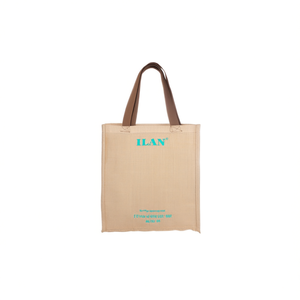 Borsa in tela multiuso Ilan 34x42cm colore marrone naturale - Product Image 1