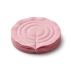 Disco de Pulido Abrasivo de Algodón Rosa, Redondo y Suave, de 8-24 Pulgadas de Diámetro, para Pulido de Metales y Espejos - Product Image 1