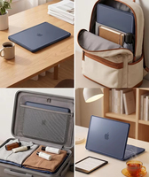 Étui de protection Neo pour MacBook 13 pouces, résistant aux rayures, coque en plastique TPU+PC