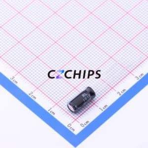 Condensateur électrolytique en aluminium à montage traversant RL1C100MC110A00CV0, montage traversant, D5xL11mm 10uF 20% 16V 50mA-120Hz - Product Image 2