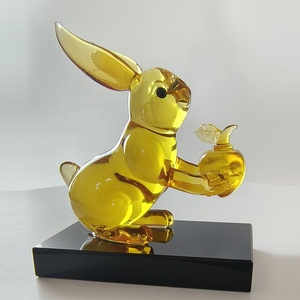 Figura <span class=keywords><strong>de</strong></span> Conejo Pequeño <span class=keywords><strong>de</strong></span> 5 Pulgadas, Hecha a Mano, Modelo <span class=keywords><strong>de</strong></span> Año Nuevo, Adorno <span class=keywords><strong>de</strong></span> Cristal Artístico, Mascota, Recuerdo, Decoración <span class=keywords><strong>de</strong></span> <span class=keywords><strong>Cuarzo</strong></span>, Venta al Por Mayor - Product Image 1