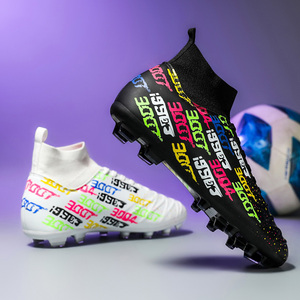Scarpe da <span class=keywords><strong>calcio</strong></span> da uomo all'aperto FG/TF scarpe da <span class=keywords><strong>calcio</strong></span> Futsal professionali Unisex per allenamento in erba di alta qualità Sport ultraleggero antiscivolo - Product Image 5