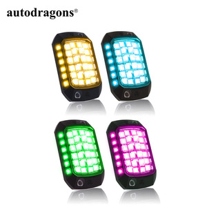 Lumières de sentier néon ambiantes synchronisées avec la musique, à changement de couleur, haute résistance aux chocs, 432 LED, 12 pods RGB, éclairage de roche <span class=keywords><strong>sous</strong></span> le châssis du véhicule - Product Image 4