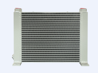 Refroidisseur d'huile hydraulique à plaque en aluminium KYDAC AH1417 KY150 12V avec ventilateur simple refroidi par air pour machines industrielles
