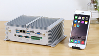 Mini ordinateur de bureau Intel Core i5 8250U i7 7500U HD MPCIE Support MSATA Fanless ordinateur industriel