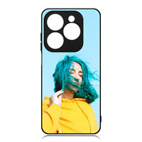 TPU + PC feuille d'aluminium blanc blanc bricolage 2d Sublimation coque de téléphone pour Tecno Spark 20 Pro Spark 10 Pro Spark 30C