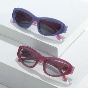 Gafas de Sol Deportivas Punk de Lujo con Logotipo Personalizado, Protección UV400, Estilo Y2K, Gafas de Sol Cat Eye para Mujer - Product Image 5