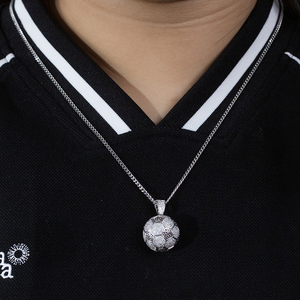 สร้อยคอทองคำขาว 9k รุ่น MSN-965 แฟชั่นสำหรับผู้หญิง ของ Messi Jewelry แบบสั่งทำพิเศษ - Product Image 6