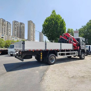 Grúa ISUZU GIGA de 8 Toneladas de Capacidad, Nueva Grúa Articulada 4x2 Montada en Camión para Elevación de Carga Pesada - Product Image 4