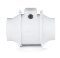Ventilateur à flux mixte silencieux ABS 520 CFM, évacuation forcée ultra-silencieuse pour espaces commerciaux compacts