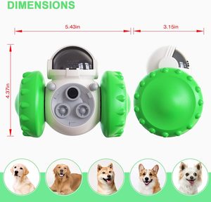 Toys for Pets Interactive Pet Toy <b>Ball</b> for IQ Training and Treat Dispensing Engaging Pet Food Dispensing Toy - Product Image 3