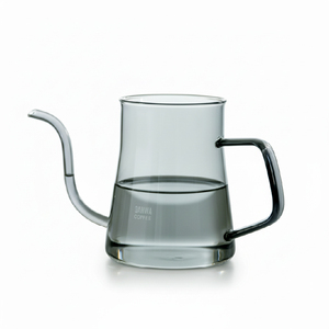 Cafetera China Portátil Pequeña de Vidrio Transparente, Moderna y Resistente al Calor - Product Image 1