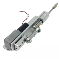 Moteur linéaire 12V 24V 30mm course bricolage moteur à engrenage à vis sans fin alternatif avec contrôleur de vitesse