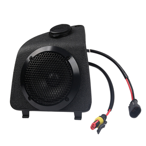 Haut-parleurs de moto Bluetooth Musique Son Amplificateur audio Système de klaxon Chargeur USB pour <span class=keywords><strong>Vespa</strong></span> 300 250 GTS300 GTS - Product Image 1