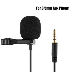 Microphone cravate à boutonnière de 1,5 m, microphone cravate à clip de 3,5 mm pour iPhone, <span class=keywords><strong>Samsung</strong></span>, téléphone mobile de type C, ordinateur portable, ordinateur - Product Image 5