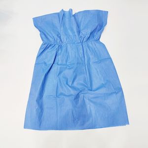 थोक पीपी/एसएमएस गैर बुना स्लीवलेस अस्पताल के कपड़े मातृत्व के लिए रोगी की पोशाक को ओवरसाइज़ करना - Product Image 1